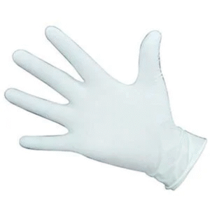 Latex disposable gloves