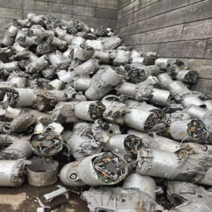 Tesla drive units scrap