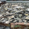 shredded aircraft aluminum scrap