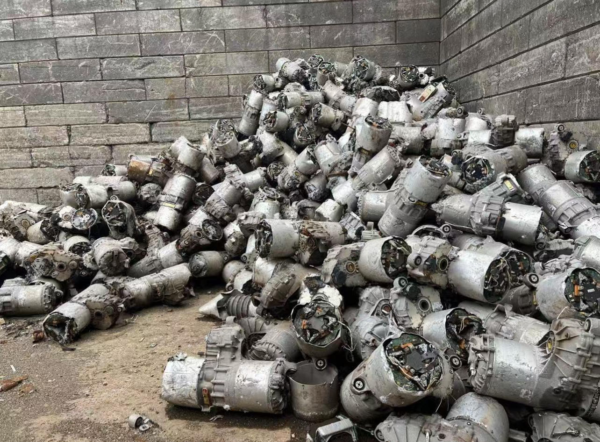 For Sale: 50 Tons of Used Tesla Drive Units-SCRAP