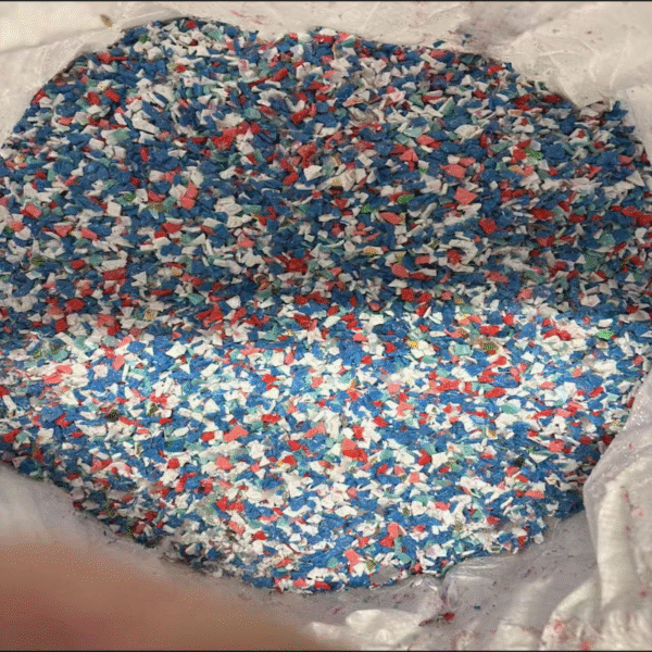 Unwashed ABS Regrind from the Netherlands | Mixed Color | Post-Consumer Appliance Waste | HS CODE 3915.90